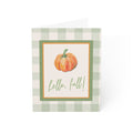 “Hello, Fall!” Pumpkin Greeting Card